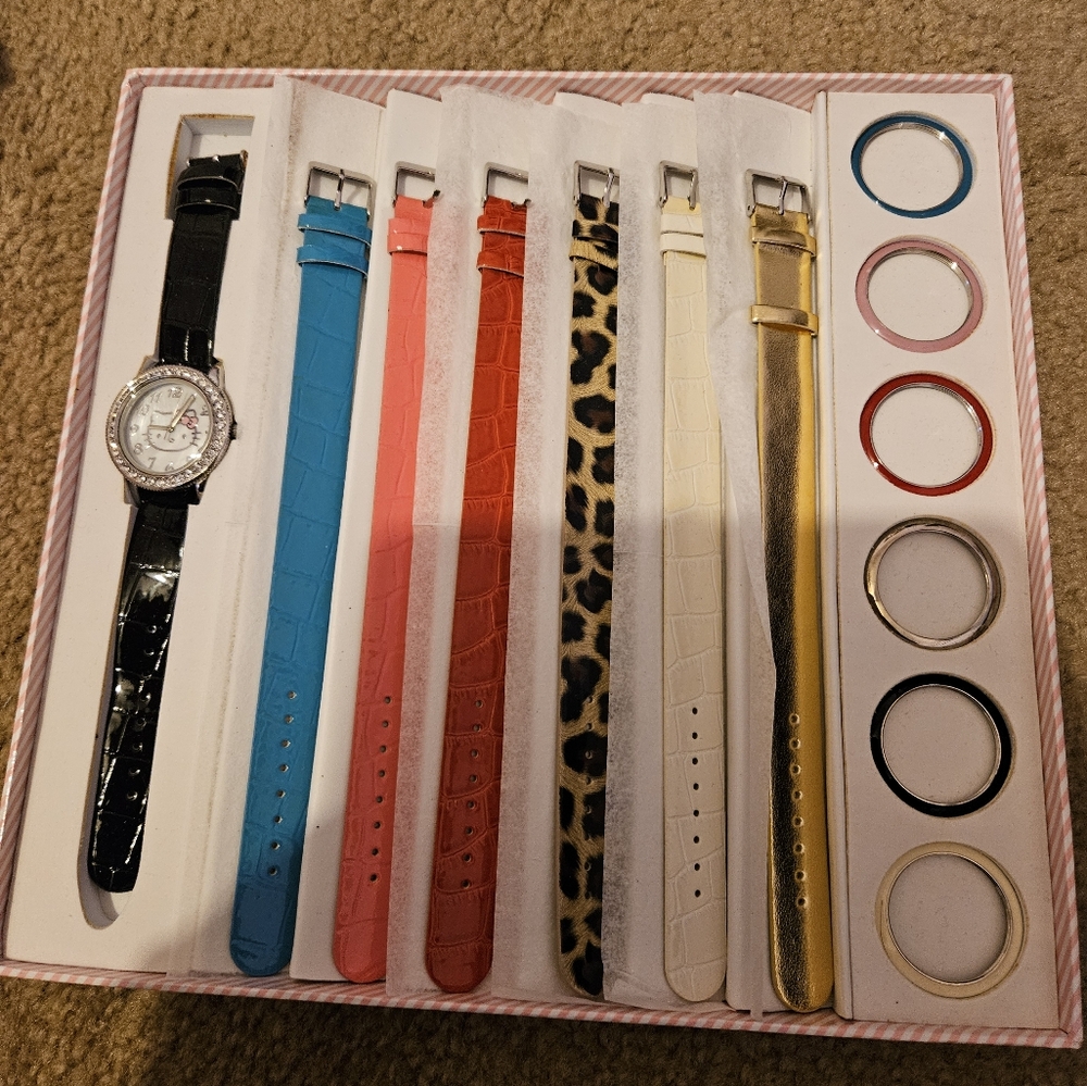 NIB Hello Kitty Watch Set